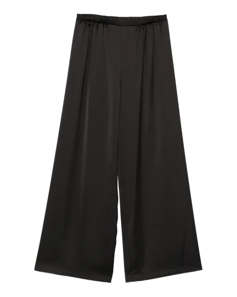 IMPERIAL elasticated palazzo pants - Schwarz Schwarz