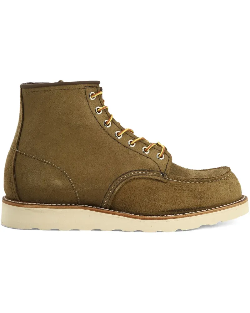 Red Wing Shoes 6 INCH Moc Schnürstiefel - Braun Braun