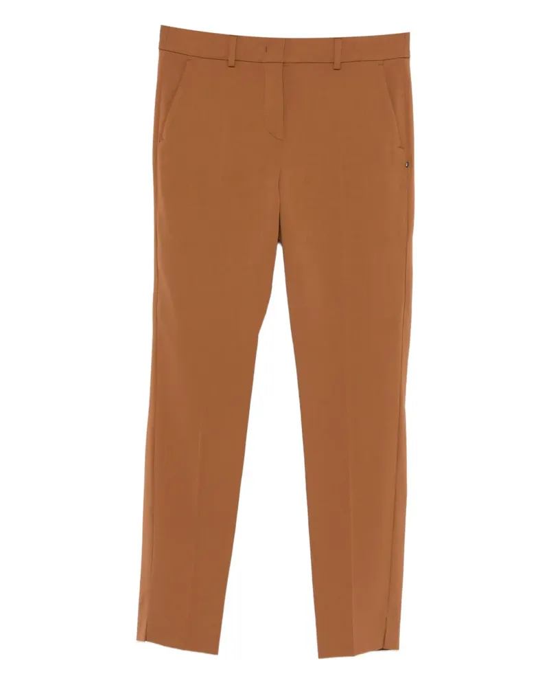 SPORTMAX slit trousers - Braun Braun