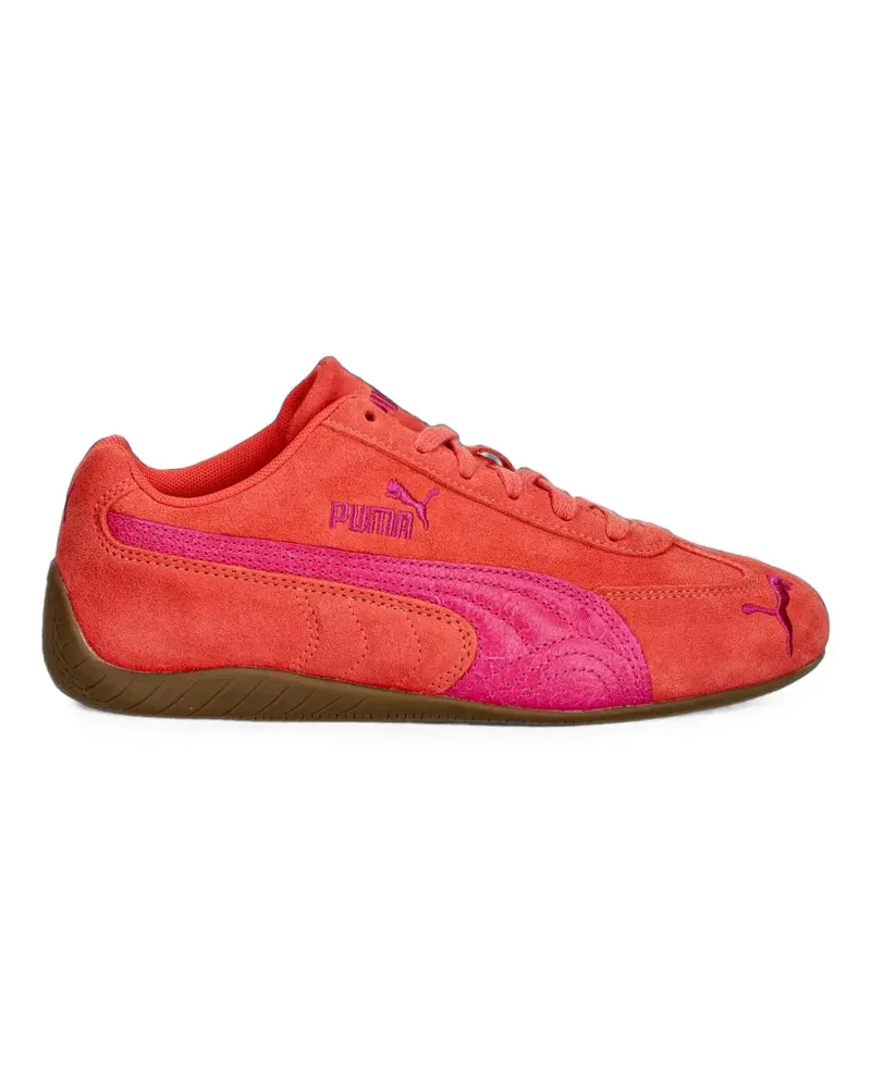 Puma Speedcat Vibes Sneakers mit Logo-Stickerei - Rot Rot