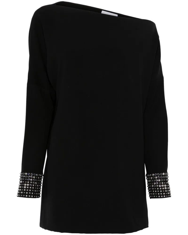 16ARLINGTON Cilia Minikleid - Schwarz Schwarz