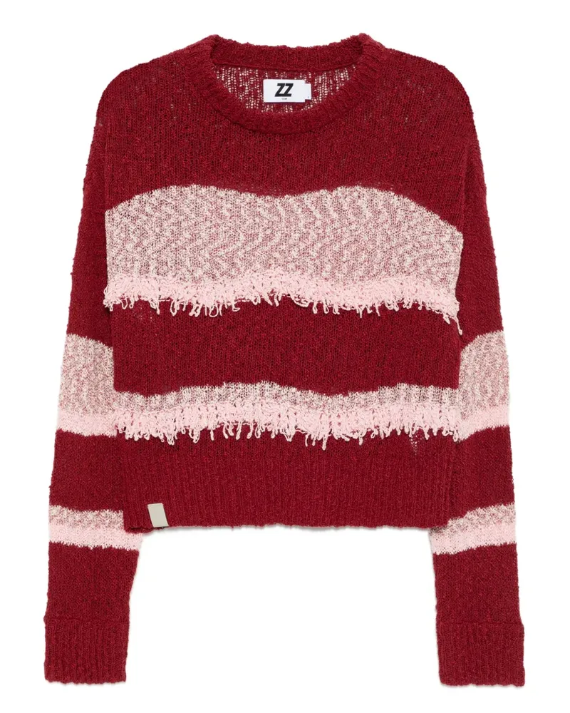 Izzue Gestricktes Oberteil - Rot Rot