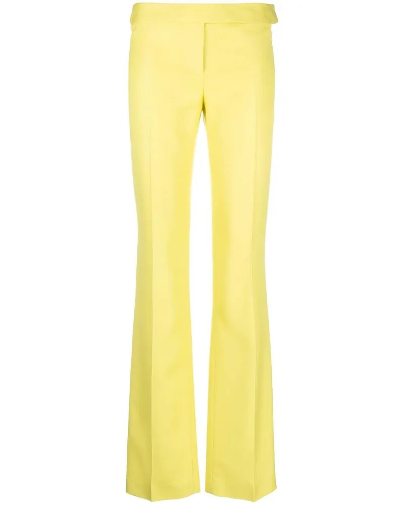 Stella McCartney Hose mit geradem Bein - Gelb Gelb
