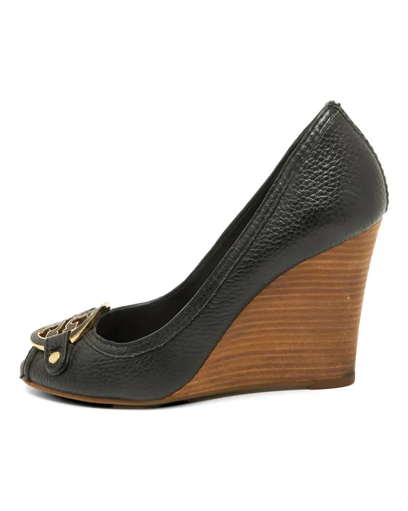 Tory Burch peep-toe pumps - Schwarz Schwarz