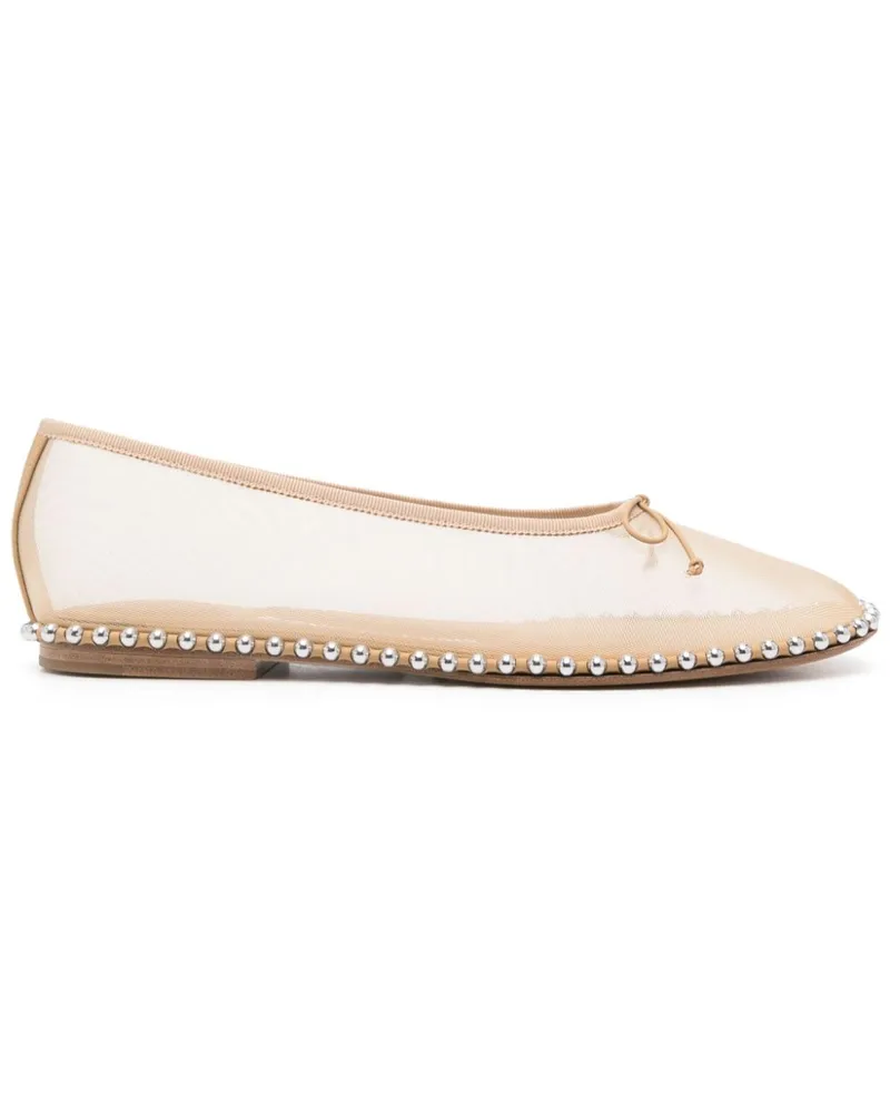 Alexander Wang Lina Ballchain Ballerinas - Nude Nude