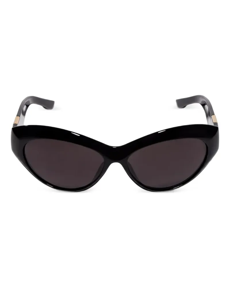 Gucci cat-eye frame sunglasses - Schwarz Schwarz