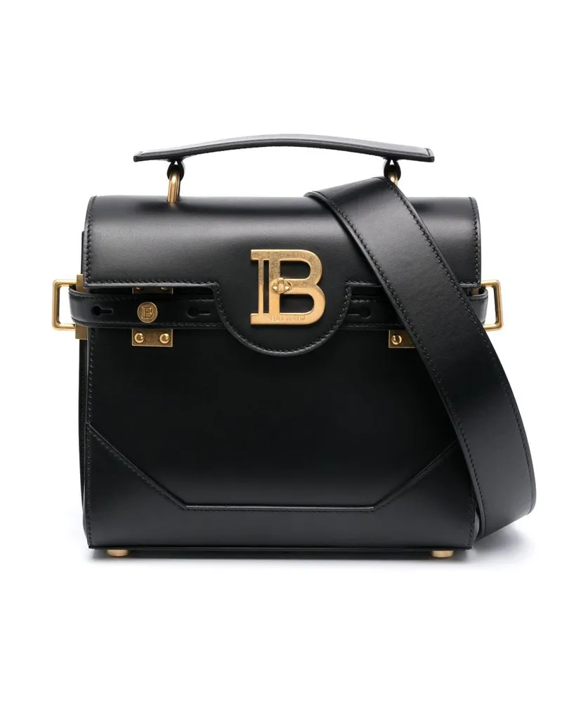 Balmain B-Buzz Handtasche 23cm - Schwarz Schwarz