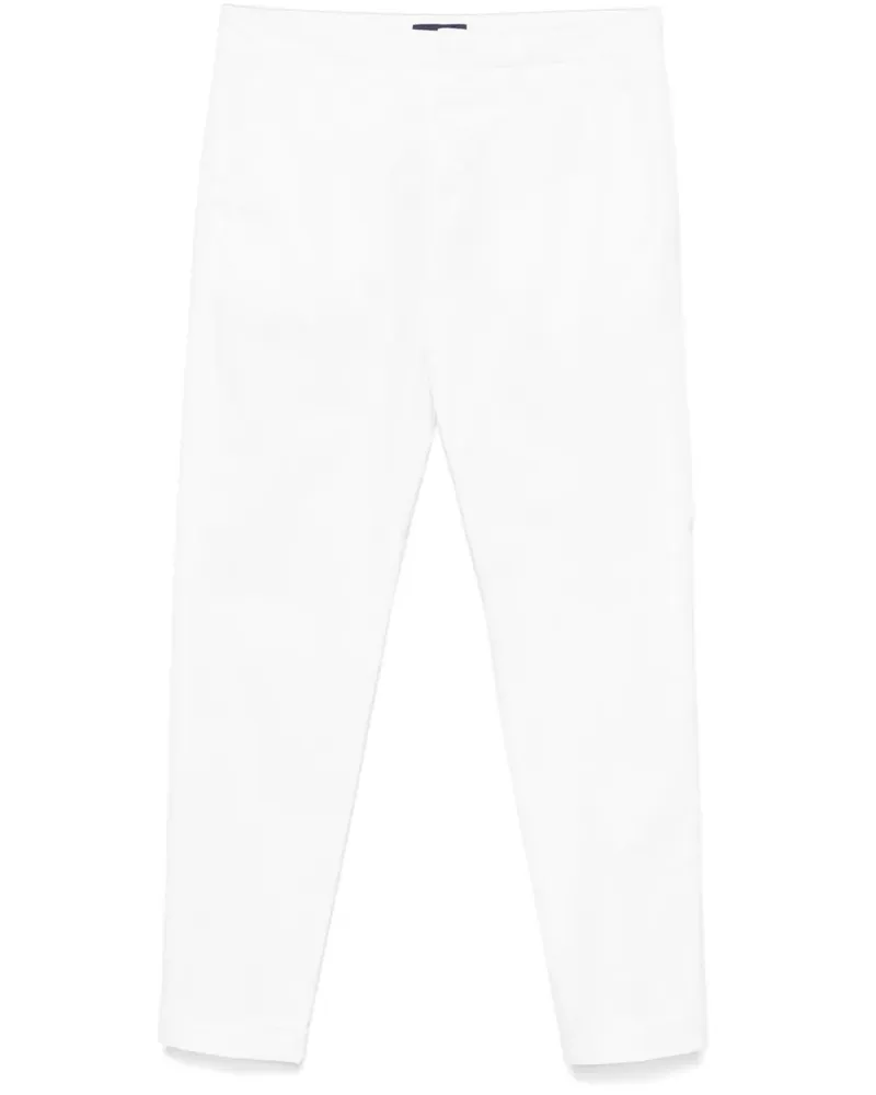 Fay Hose mit Tapered-Bein - Weiß Weiß
