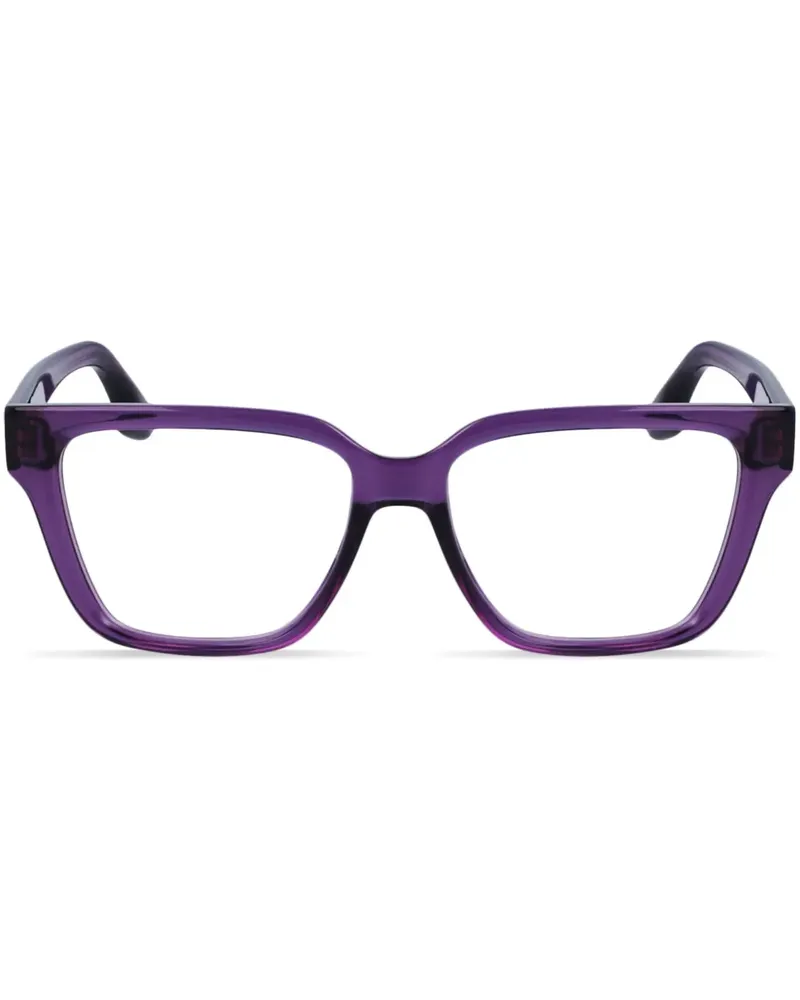 Victoria Beckham Brille mit eckigem Gestell - Violett Violett