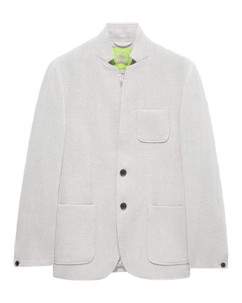 Shanghai Tang Jacke mit Fischgrätenmuster - Nude Nude