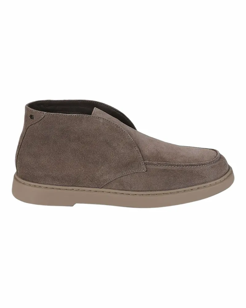 Baldinini suede slip-on boots - Braun Braun