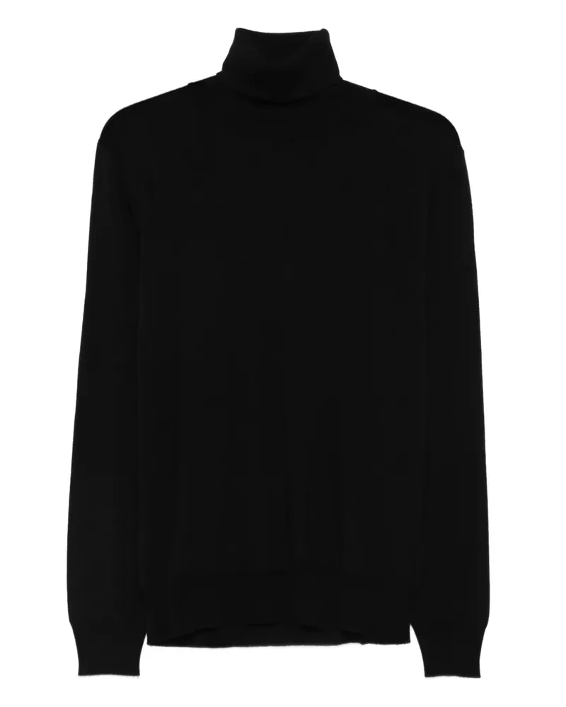 CENERE GB roll-neck sweater - Schwarz Schwarz