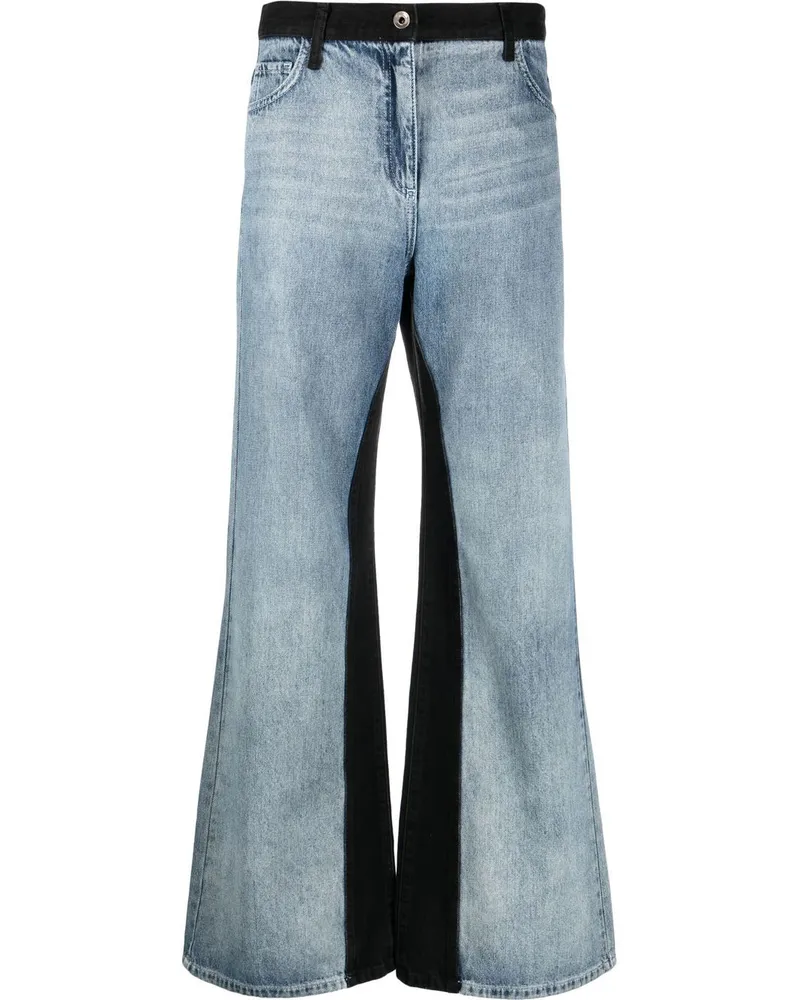 Patrizia Pepe Lockere Jeans Blau