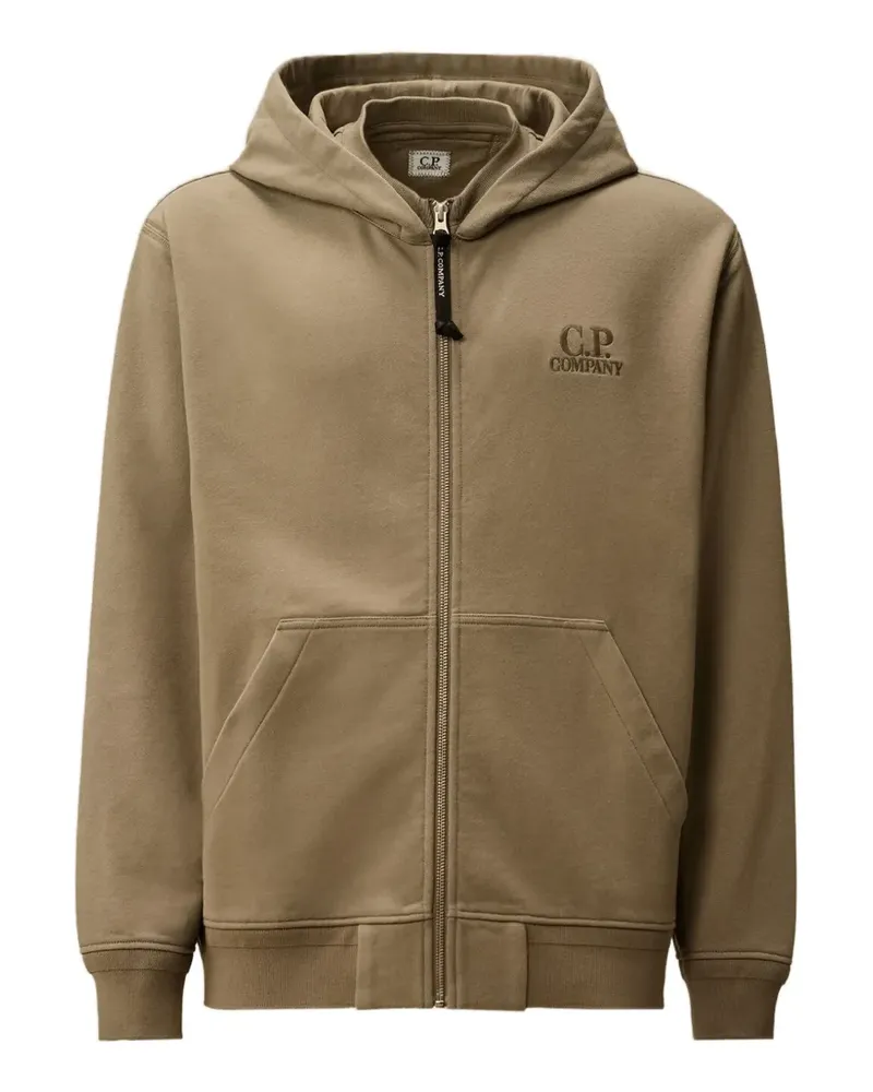 C.P. Company zip-up hoodie - Nude Nude
