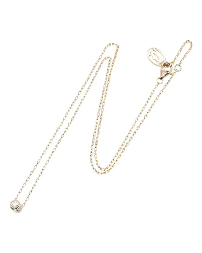 Cartier 2010s Damour SM diamond necklace - Gold Gold