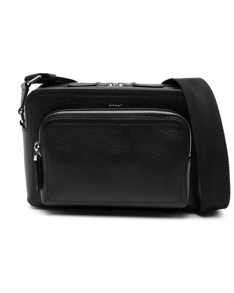 Bally Capitol Schultertasche - Schwarz Schwarz