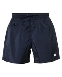 FURSAC Badeshorts mit Logo-Applikation Blau