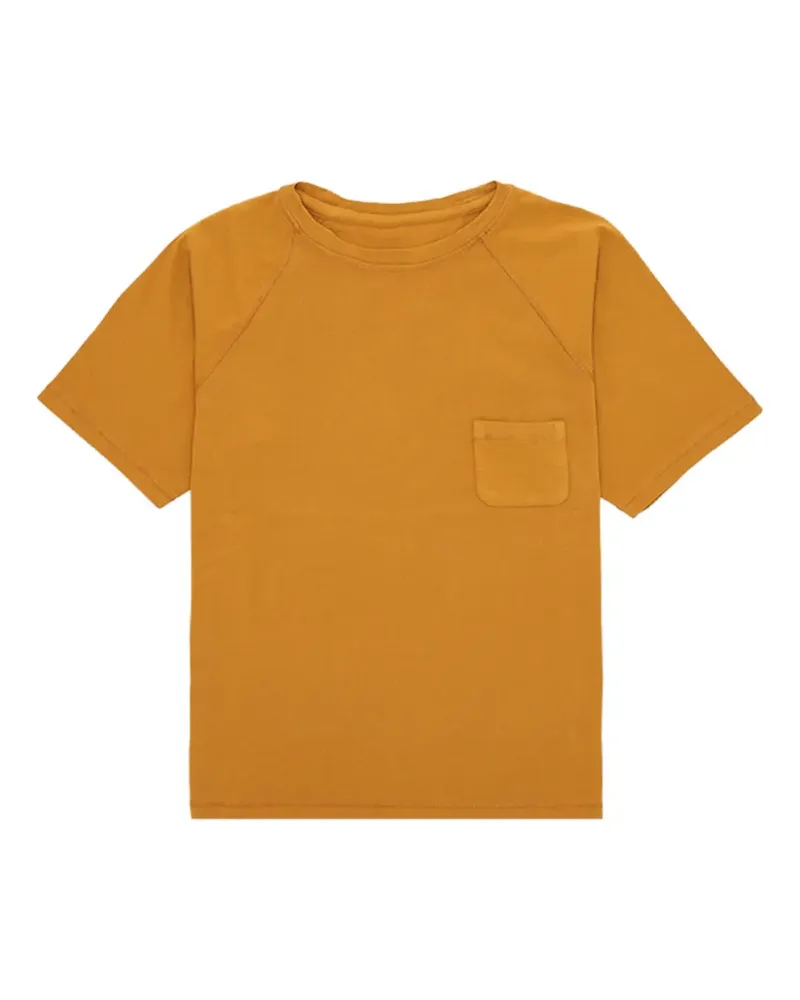 Fortela T-Shirt mit Patch - Orange Orange