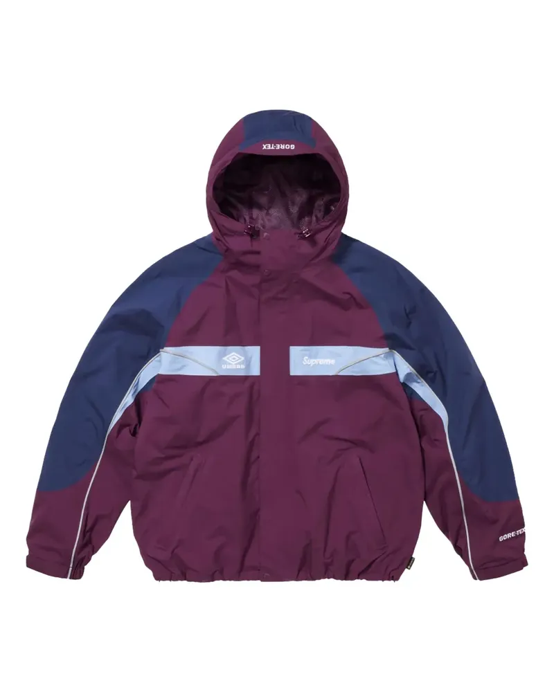 Supreme Being x Umbro® GORE-TEX® "SS 25 - Dark Purple" Kapuzenjacke - Violett Violett