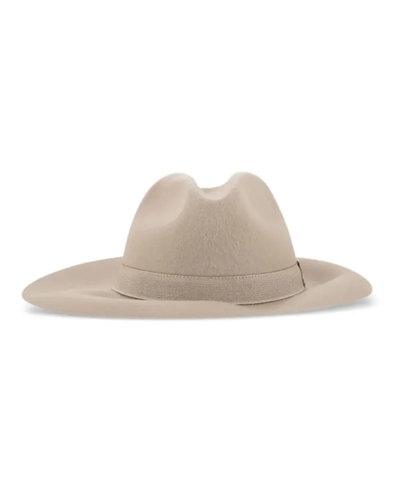 Fay Hut mit breiter Krempe - Nude Nude