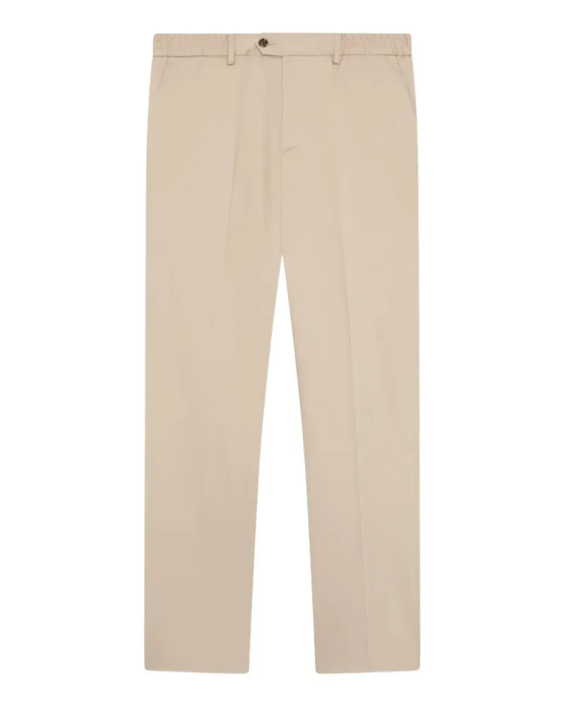 LARDINI Flache Hose mit elastischen Seiten - Nude Nude