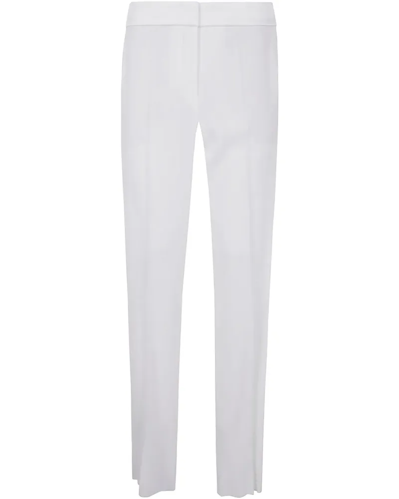 Emporio Armani Klassische Tapered-Hose - Weiß Weiß