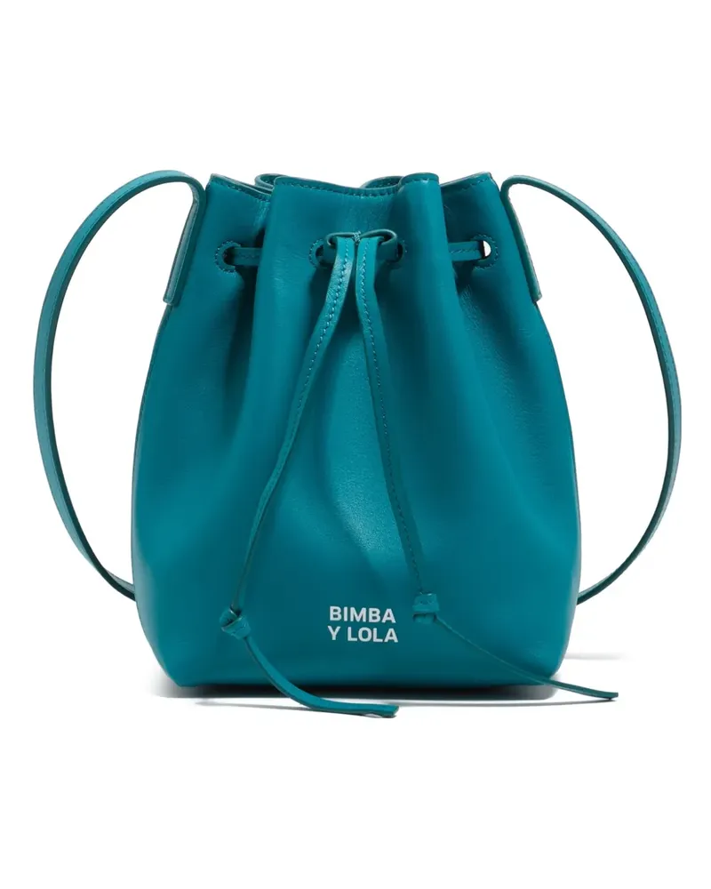 BIMBA Y LOLA drawstring bucket mini bag - Blau Blau