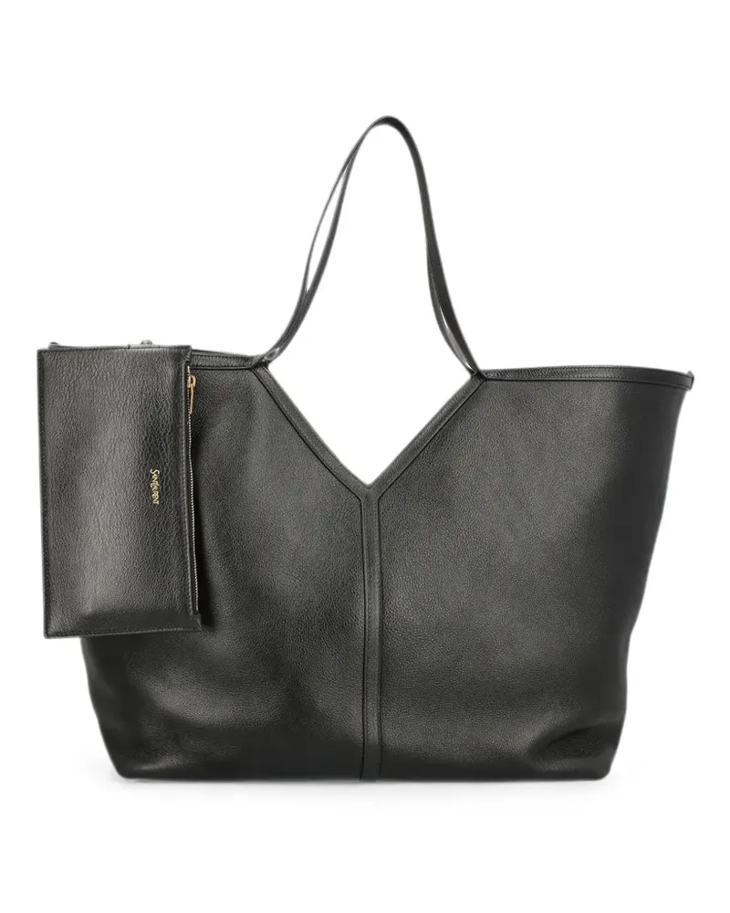Saint Laurent Handtasche aus Leder - Schwarz Schwarz