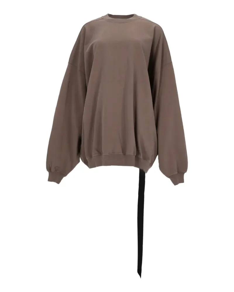 DRKSHDW by Rick Owens Langärmeliger Pullover mit Trägerdetail - Braun Braun