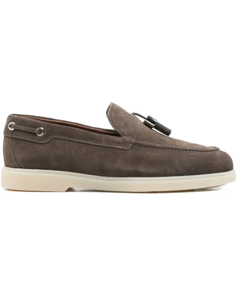Giuseppe Zanotti The Maui Loafer aus Wildleder - Braun Braun