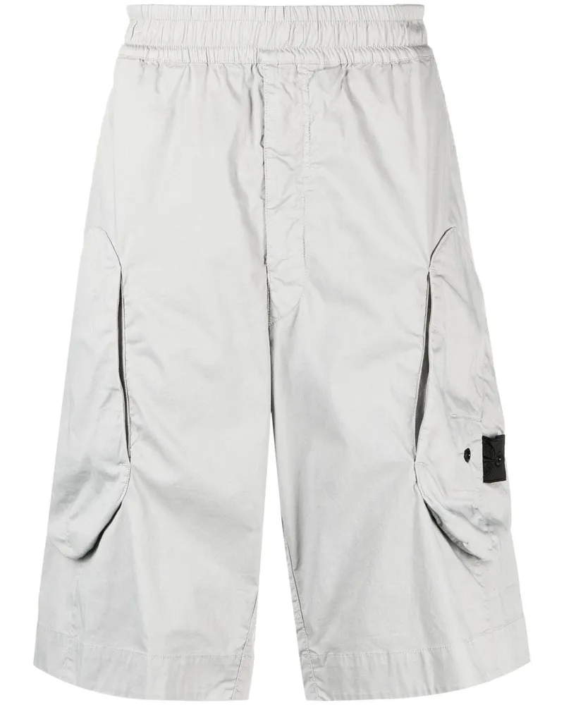 Stone Island Shorts im Baggy-Style - Grau Grau