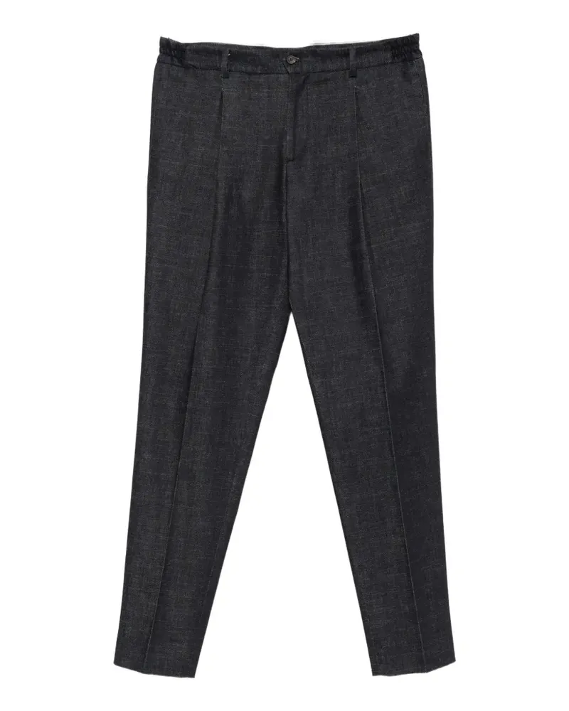 Bagnoli Sartoria Napoli Garda pleated trousers - Blau Blau