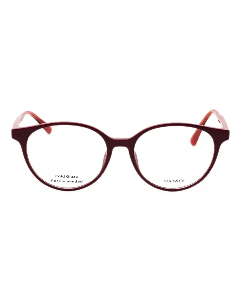 MAX&Co. round-frame glasses - Rot Rot