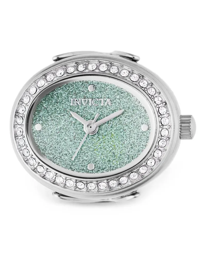 Invicta Mini Ring 24mm crystal-embellished watch - Grün Grün