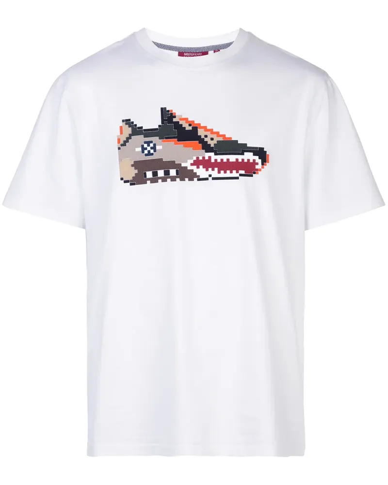 Mostly Heard Rarely Seen Falcon' T-Shirt - Weiß Weiß