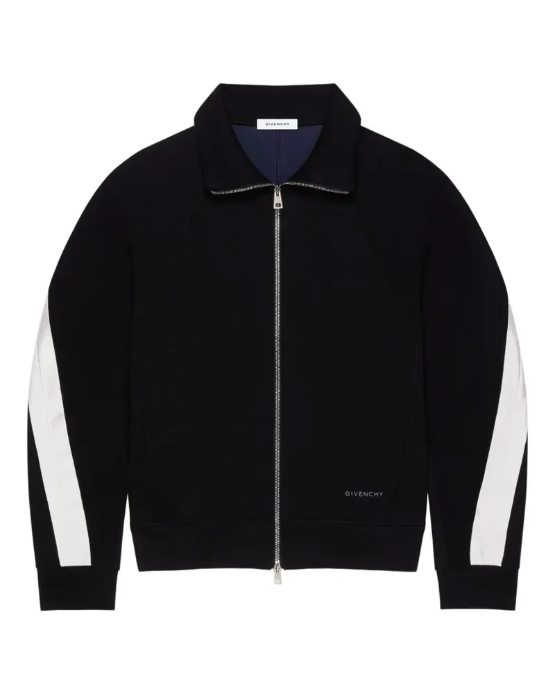 Givenchy Sweatshirt im Scuba-Look mit Couture-Detail - Schwarz Schwarz