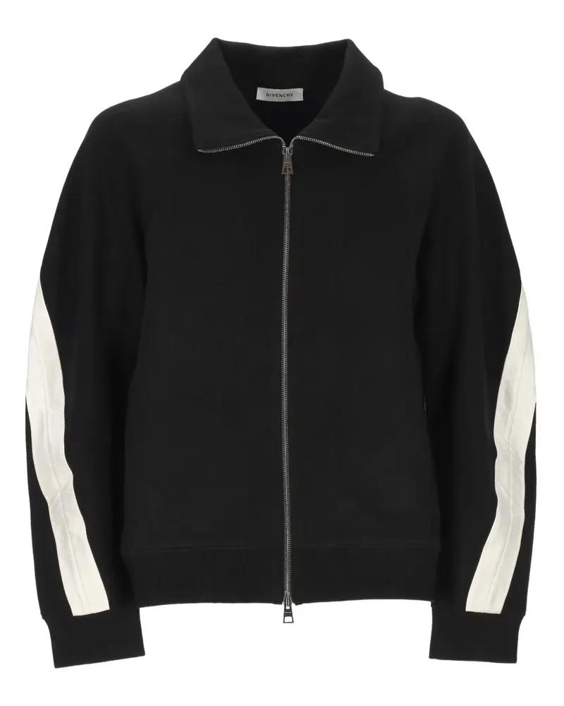 Givenchy cotton-blend zip-up jacket - Schwarz Schwarz