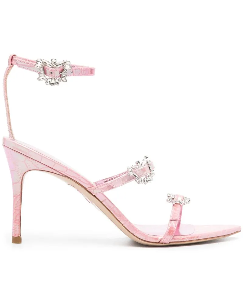 Sophia Webster Grace Mid Sandalen 85mm - Rosa Rosa