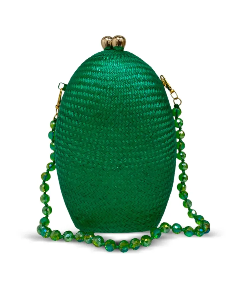 Serpui Maya clutch bag - Grün Grün