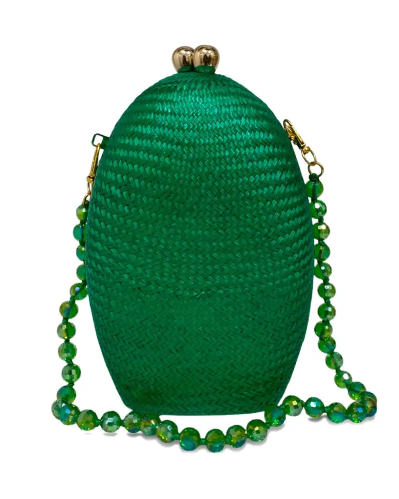 Serpui Maya clutch bag - Grün Grün