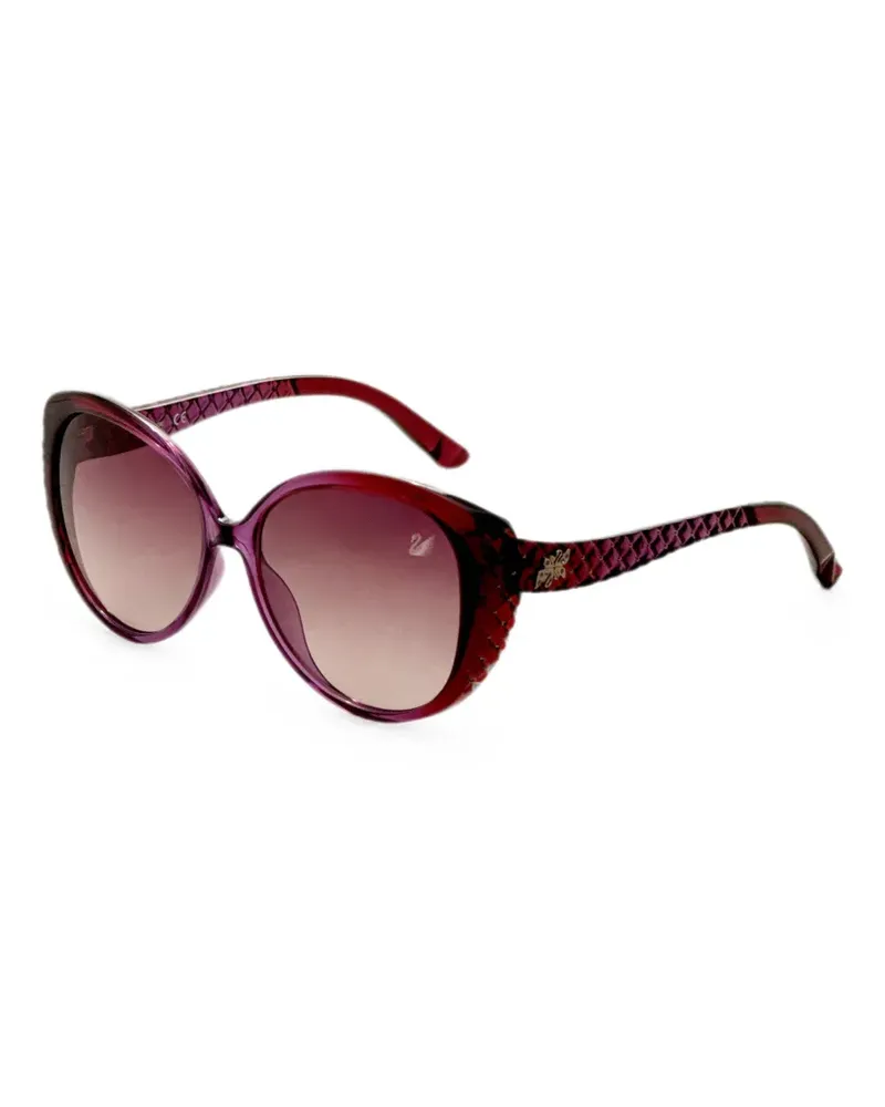 Swarovski Sonnenbrille mit Kristallen - Violett Violett