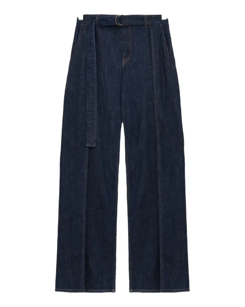 Loewe Jeans mit Falten - Blau Blau