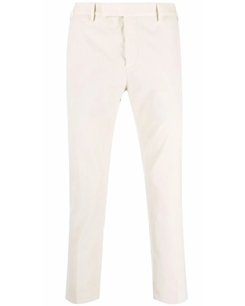 PT TORINO Klassische Cropped-Chino - Nude Nude