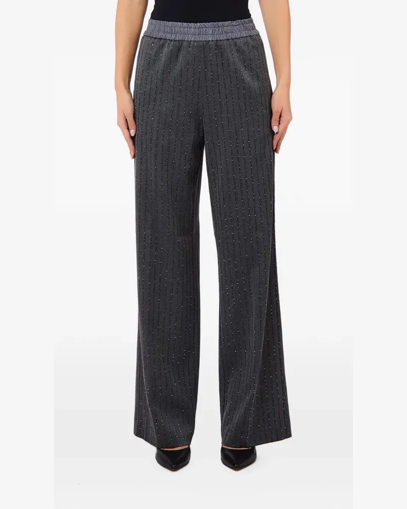 Liu Jo Jeans mit Nadelstreifen - Grau Grau