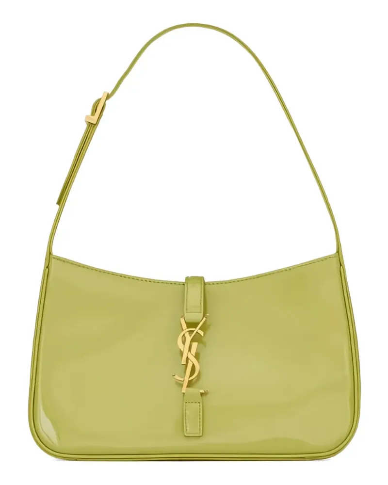 Saint Laurent LE 5 À 7 Tote Bag mit Logo-Schild - Grün Grün