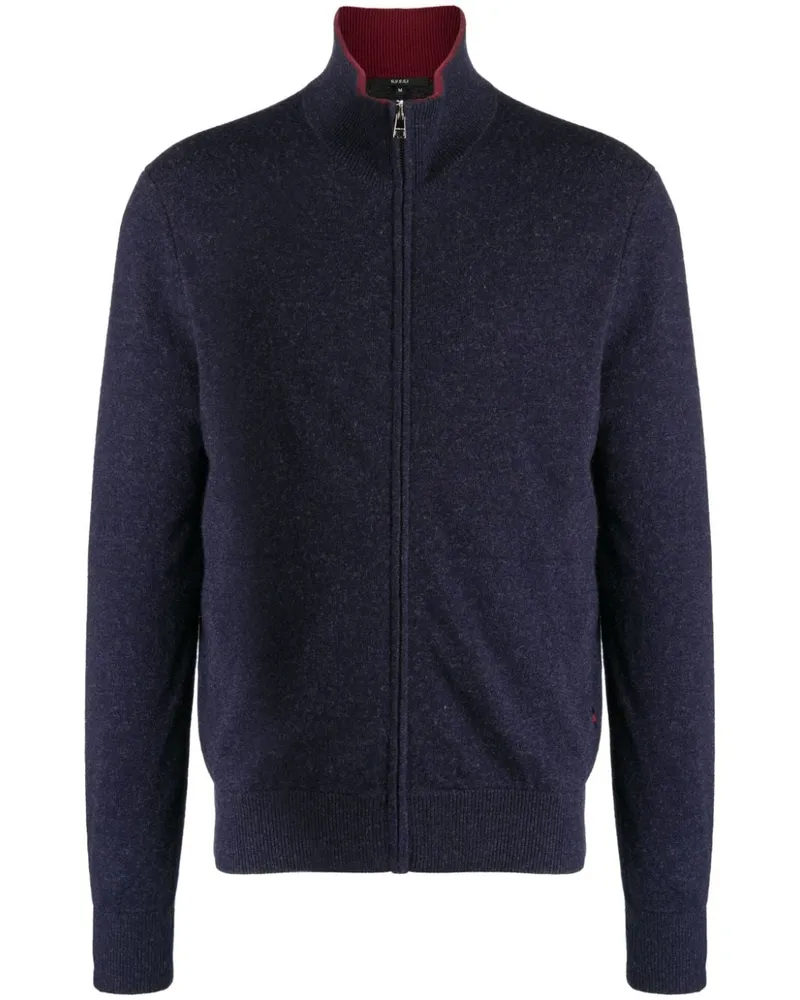 Gucci Fein gestrickter Cardigan - Blau Blau