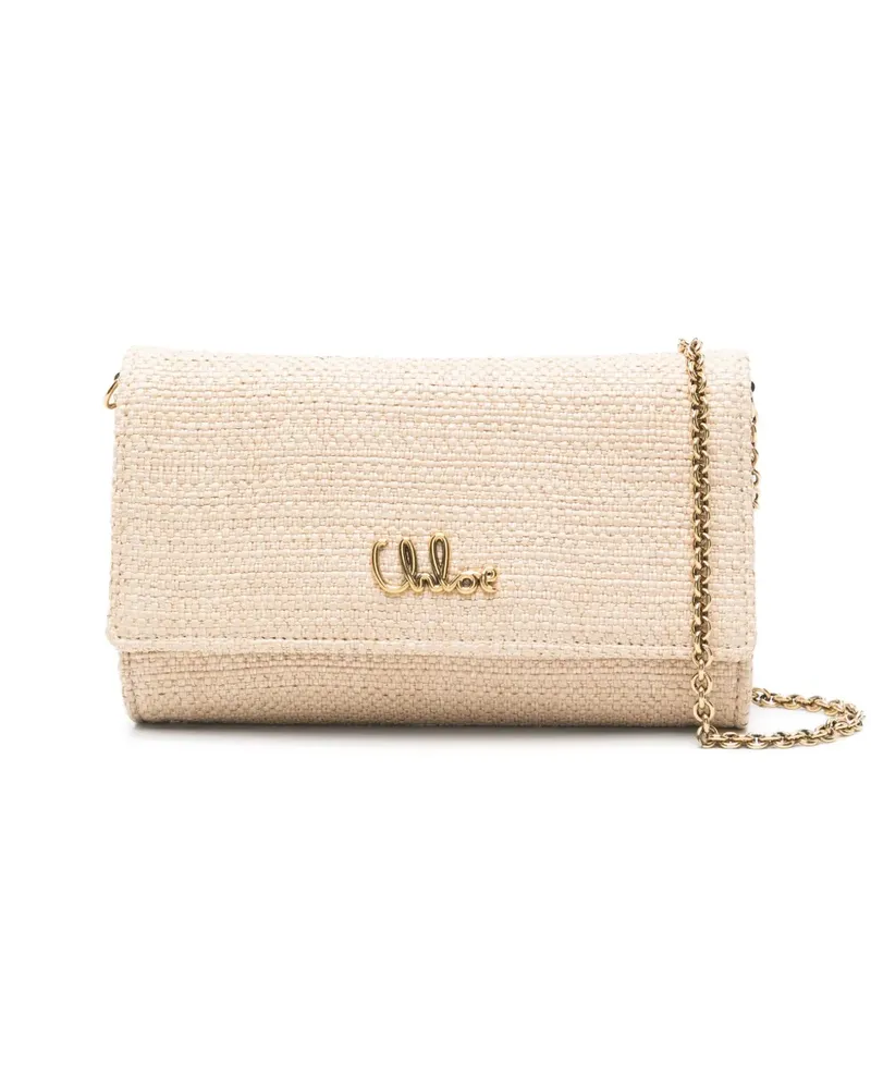 Chloé Iconic Clutch - Nude Nude