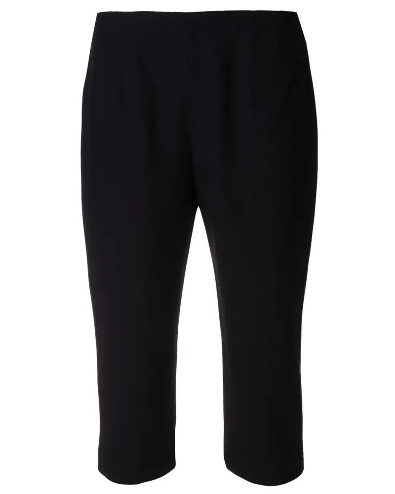Alexander McQueen zip cropped trousers - Schwarz Schwarz