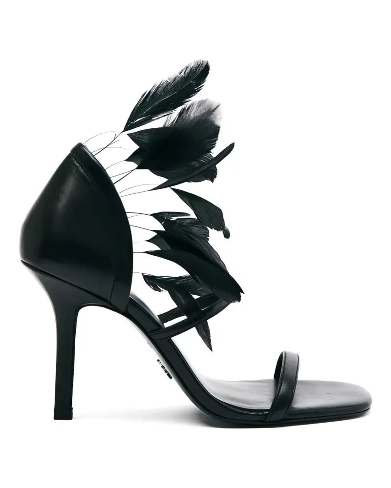 Patrizia Pepe Essential Fly sandals - Schwarz Schwarz