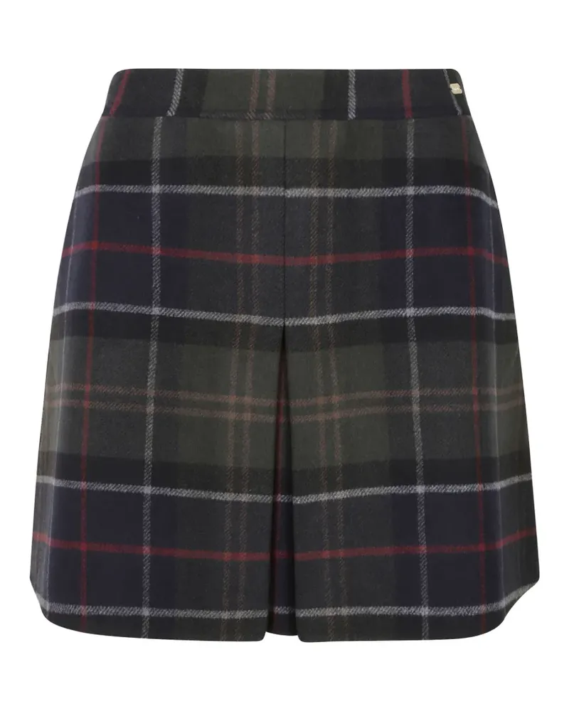 Barbour Marlow pleated mini skirt - Blau Blau